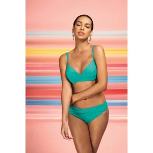 Anita / Rosa Faia Bikini: effen, turkoois, voorgevormd ( ani.187 )