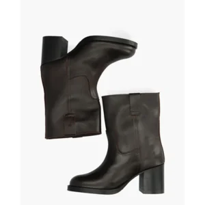 Posa Corta Boot Donkerbruin Damesboots