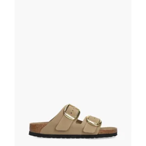 Birkenstock Arizona Big Buckle Taupe Damesslippers
