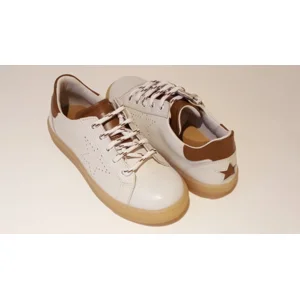 Zecchino d'Oro Sneaker F15-4660 Ecru/Cognac