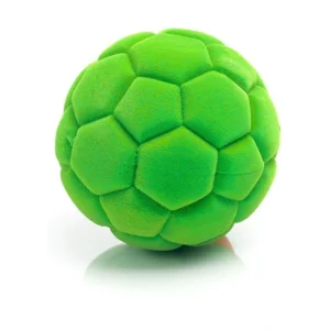 Zachte bal - Voetbal - Groen - 10cm