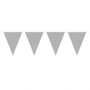Vlaggenlijn - Zilver - Klein - 3m