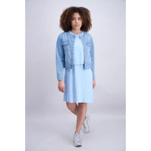 Signe Nature Jeans Jas: Licht blauw ( Signe.1362 )