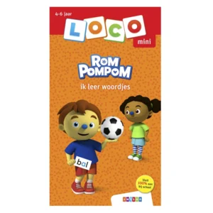Loco Mini - Boekje - Rompompom - Ik leer woordjes - 4-6 Jaar