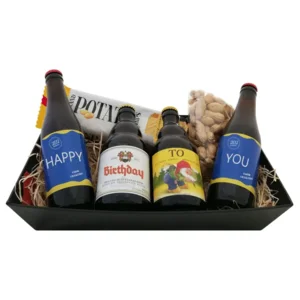 Bierpakket : Happy Birthday To You! - Zwarte Schaal