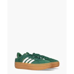 Adidas VL Court Bold JP6917 Groen/Wit Damessneakers