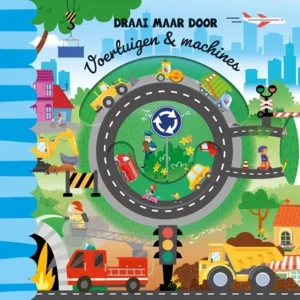 Boek - Draai maar door - Voertuigen & machines