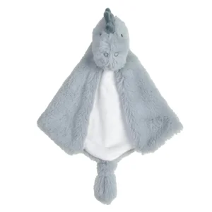 Knuffeldoekje - Dino - Don - Grijs blauw