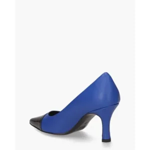 Cypres 06700 Blauw/Zwart Damespumps