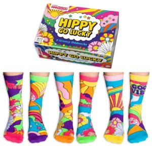 Oddsocks Hippy Dames Sokken Mismatched 37-42