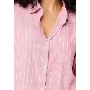 Lingadore Stripes pyjama in vieux roze