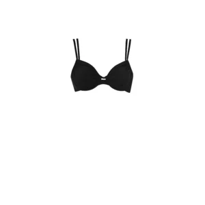 Sunflair Bikini Top: Zwart, NIET voorgevormd ( color up collection), cup verstelbaar ( Sunf.205 )