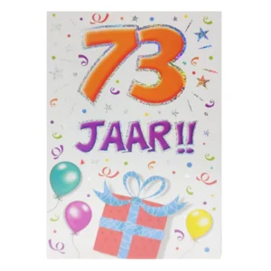 Kaart - That funny age - 73 Jaar - AT1044-E