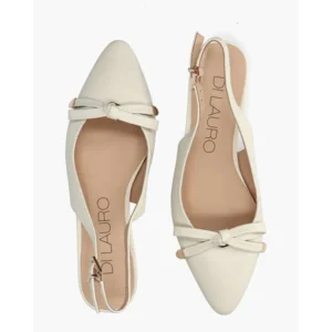 Di Lauro Daphne Off-White Dames Slingbacks