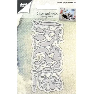 Joy Crafts snijmal zeedieren klein
