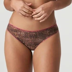 Prima Donna Twist Cafe Plume slip in dierenprint