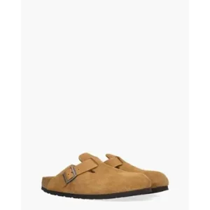 Birkenstock Boston Bruin Herenslippers