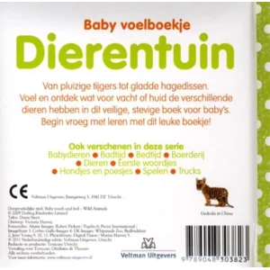 Boek - Baby voelboekje - Dierentuin