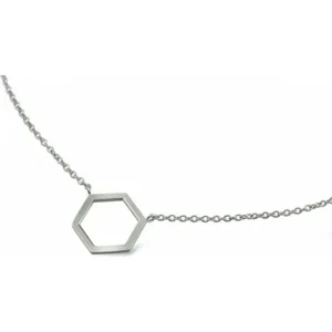 Boccia Titanium Anti-allergisch Ketting met hanger 08014-01