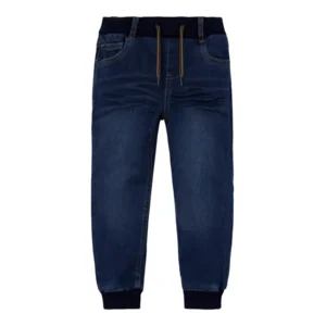 Name it Jongens Baggy Jeans Ben Dark Blue