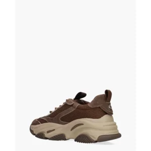 Steve Madden Possession-E Bruin/Beige Damessneakers