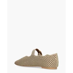 Kurt Geiger Wavy Mayfair Ballet Flat Goud Damesballerina's