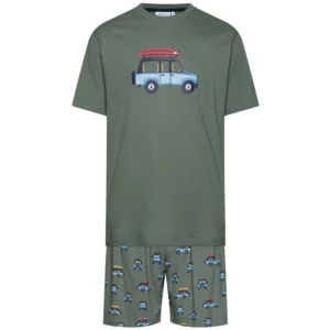 Pastunette Heren Pyjama: Jeep motief ( PAS.99 )