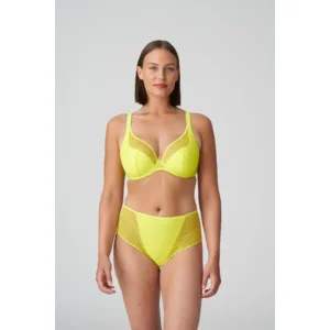 Prima Donna Twist Glass Beach tailleslip in fluogeel