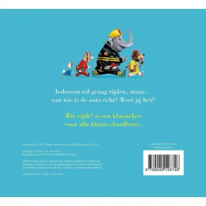 Boek - Kartonboek - Wie rijdt?