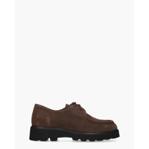 Sioux 41543 Donkerbruin Dames Veterschoenen