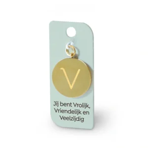 Gouden Charm - V
