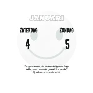 Scheurkalender - 2025 - Elke dag een lach