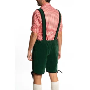 Oktoberfest - Lederhose - Johann - Groen - Kort - M