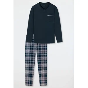 Schiesser – Comfort Fit - Pyjama – 179112 – Dark Blue