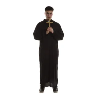 Kostuum - Priester - Zwart - L