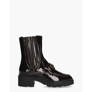 DLSport 7218 Donkerbruin Dames Enkelboots