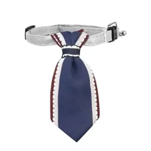 Croci Stropdas Hond Blauw 1 x 20 - 31 cm