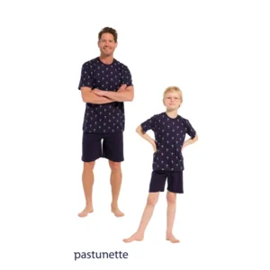 Pastenutte Pyjama Jongens: Palmbomen, Korte mouw / short ( PAS.28 )
