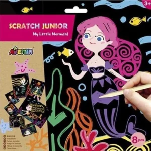 Avenir Scratch Art Junior My Little Mermaid 3+
