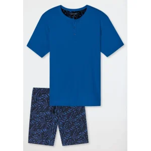 Schiesser – Fashion Nightwear - Pyjama – 179106  – Aqua