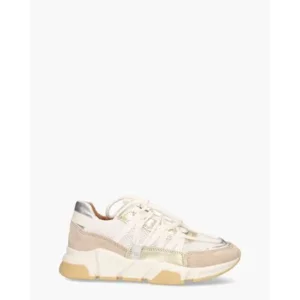 Dwrs Los Angeles Wit/Goud Damessneakers