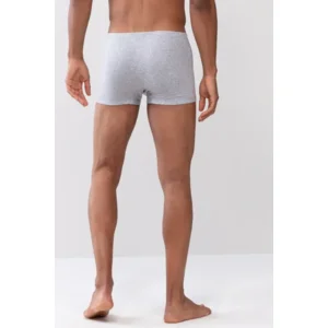 Mey Casual Coton herenshort in grijs melange