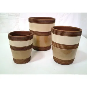 Wilinox Bloemenvaas 20 cm beige