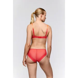 Sarda Lovelace slip in rood