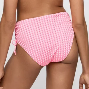 Marie Jo Swim Bikini Slip: Mary Lynn, Rose Gingham, taille model ( MJO.344 )