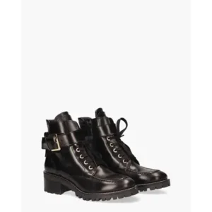Nubikk Djuna Aubine Zwart Dames Veterboots