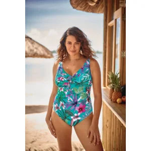 Rosa Faia ( Anita ) Badpak: Olivia, Capri Blue  ANI.530