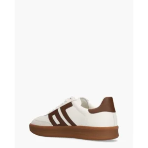 Back 70 Double Cloud V26-04 Wit/Bruin Herensneakers