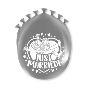 Ballonnen - Just married - 30cm - 8st.