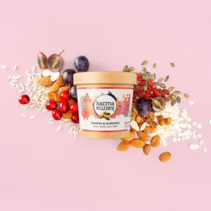 Artisanale Ontbijtgranen van KarmaKarma Bessen & Amandelen